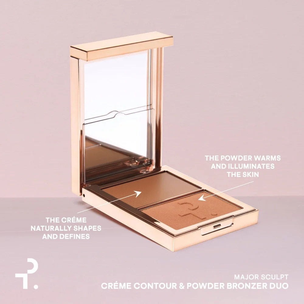 PATRICK TA Powder Bronzer Duo In She’s Bronzed (Warm Medium)